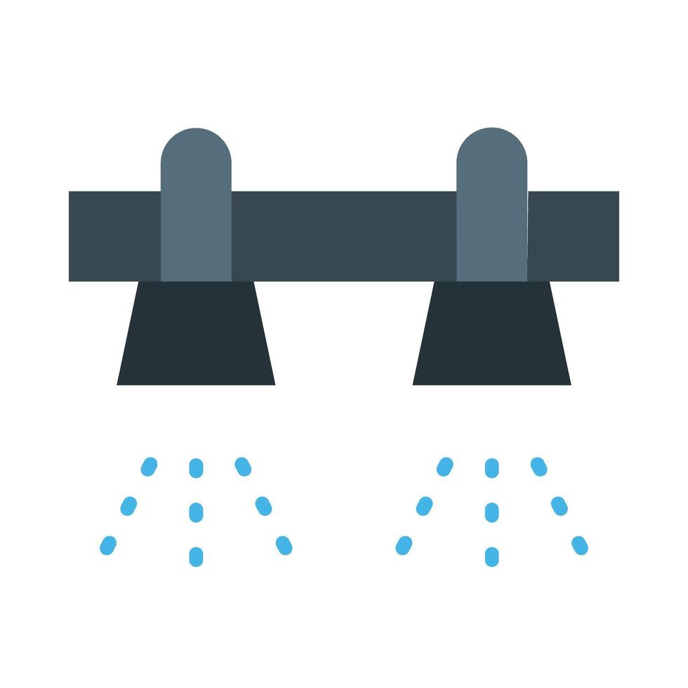 Sprinkler Flat Icon Design vector
