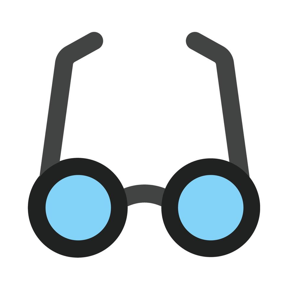 Glasses Flat Icon Design vector