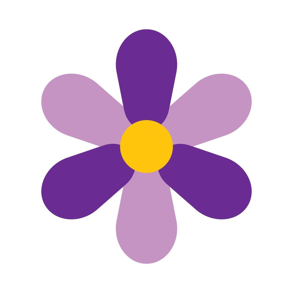 Flower Flat Icon Design vector