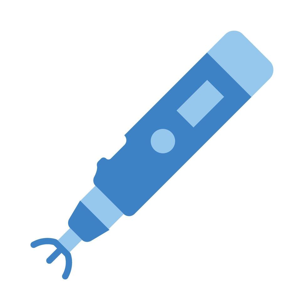 Tonometer Flat Icon Design vector
