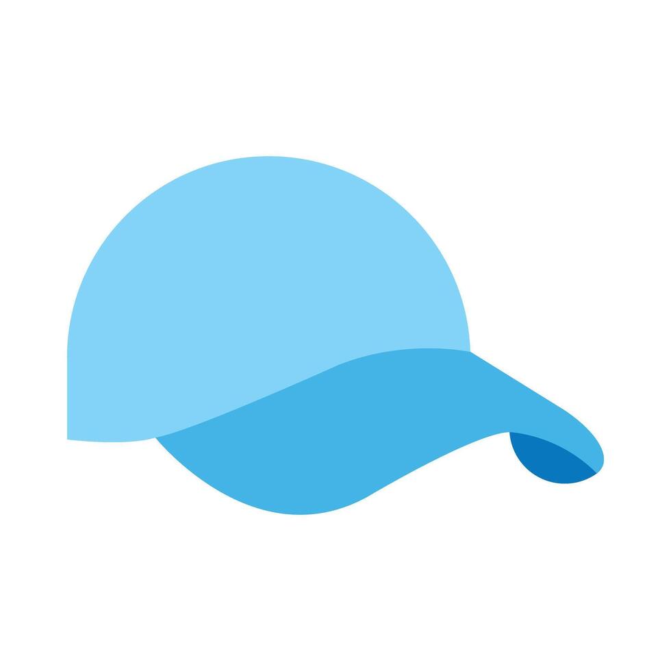 Cap Flat Icon Design vector