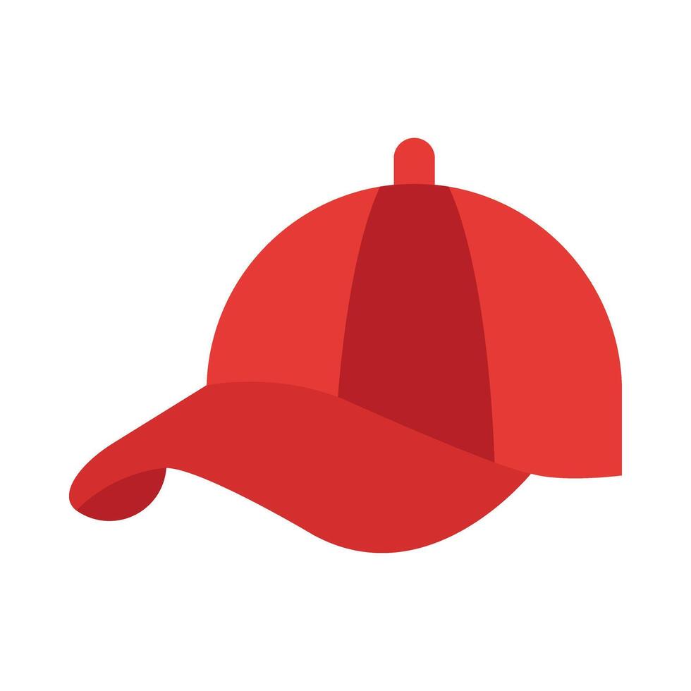 Sequin Hat Flat Icon Design vector