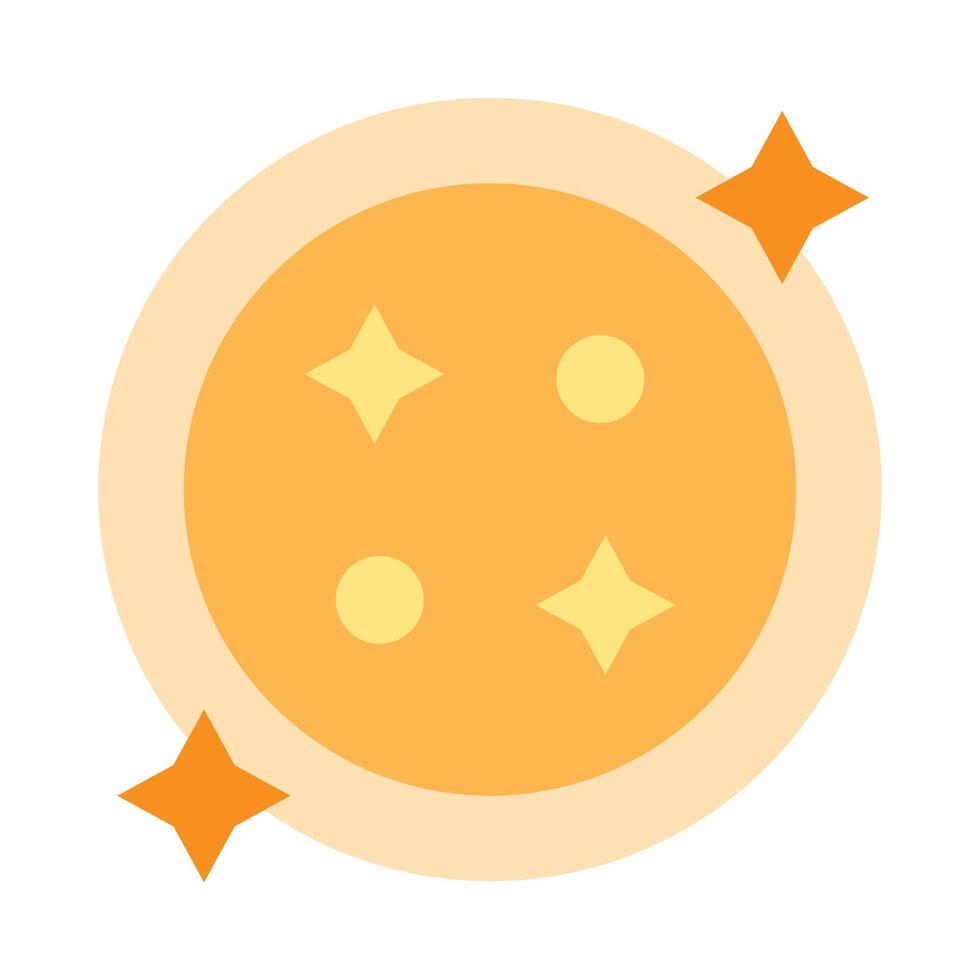 Plate Flat Icon Design vector