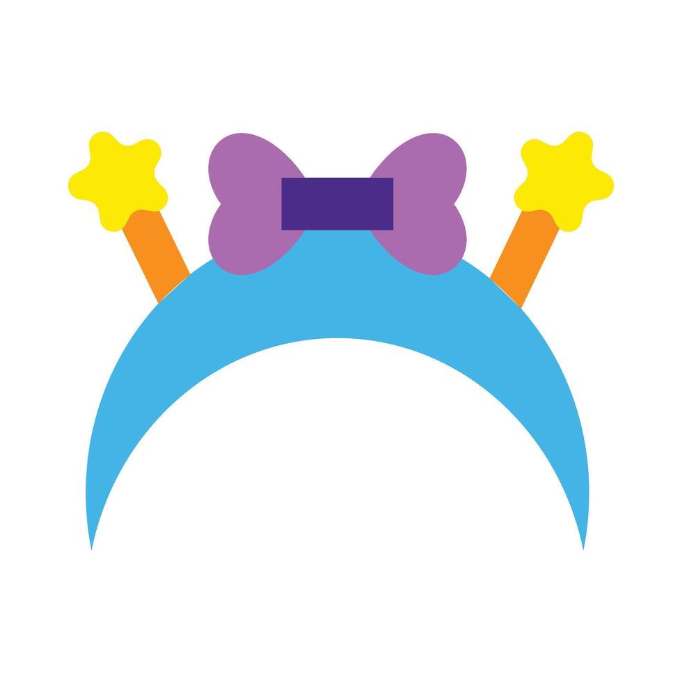 Hatband Flat Icon Design vector