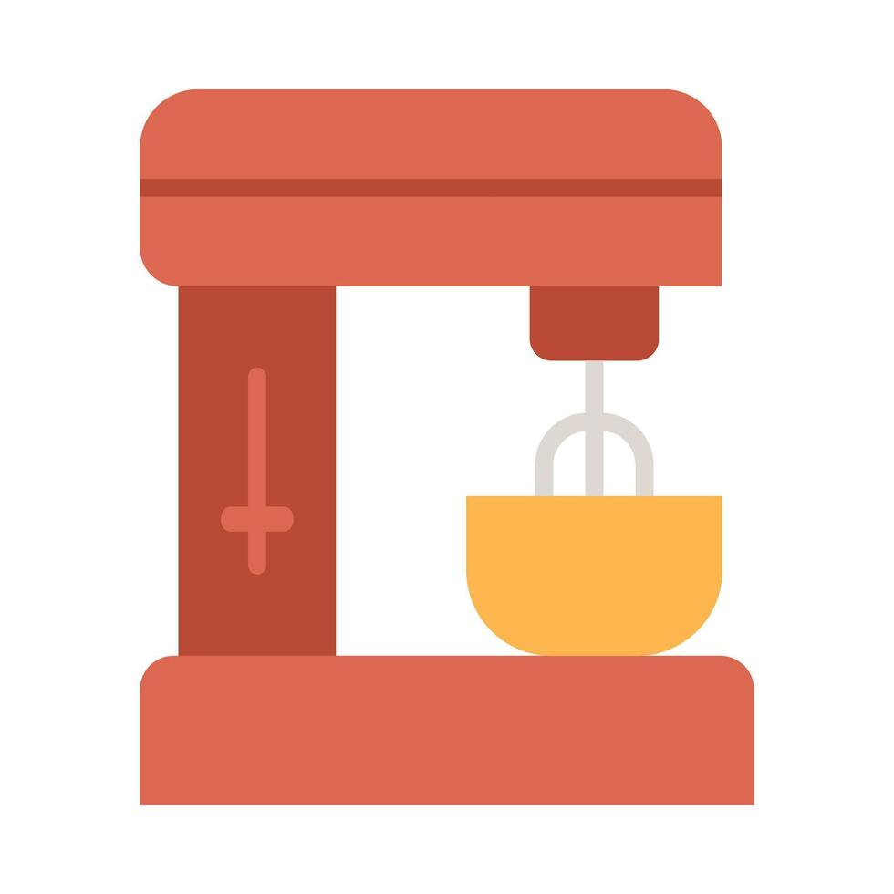 Mixer Flat Icon Design vector