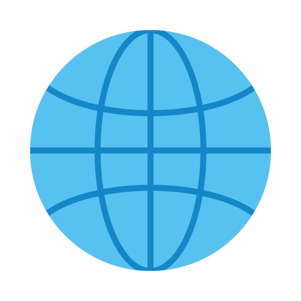 Global Flat Icon Design vector