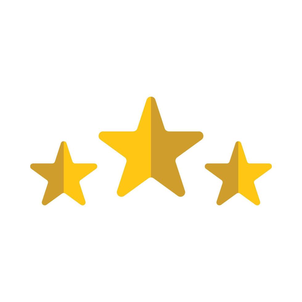 Star Flat Icon Design vector
