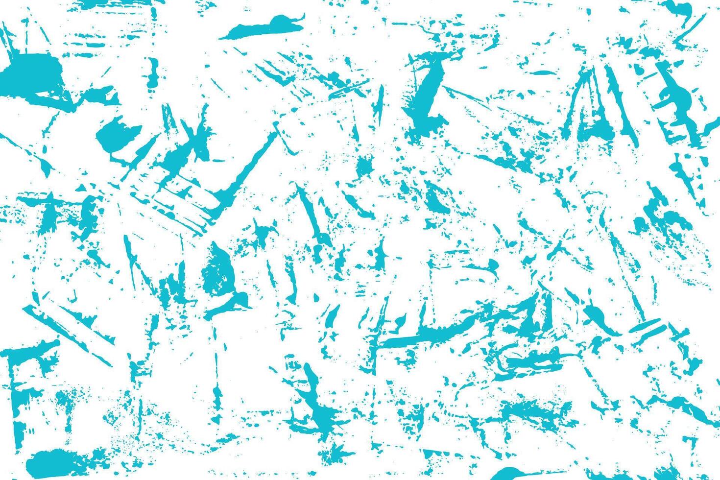 Tosca grunge background. Paint scratches texture backdrop. Abstract rough textured wall. vector