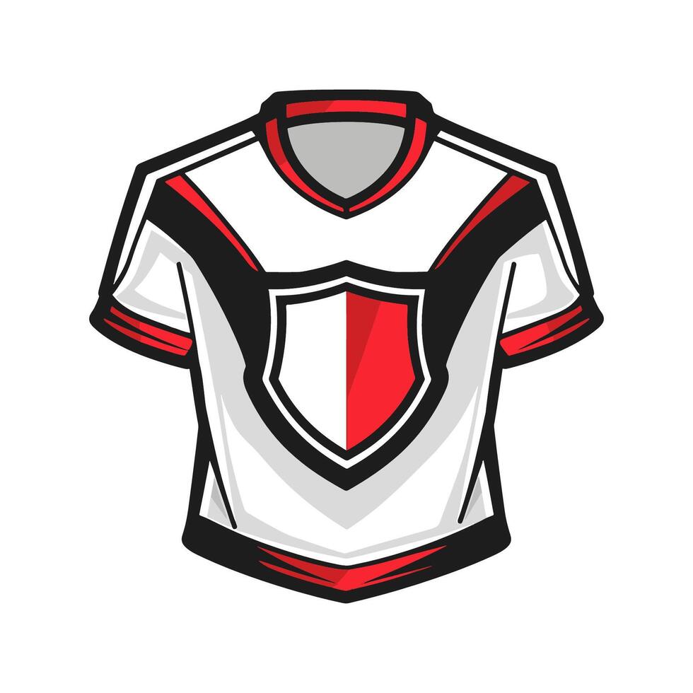 Jersey cartoon design vector