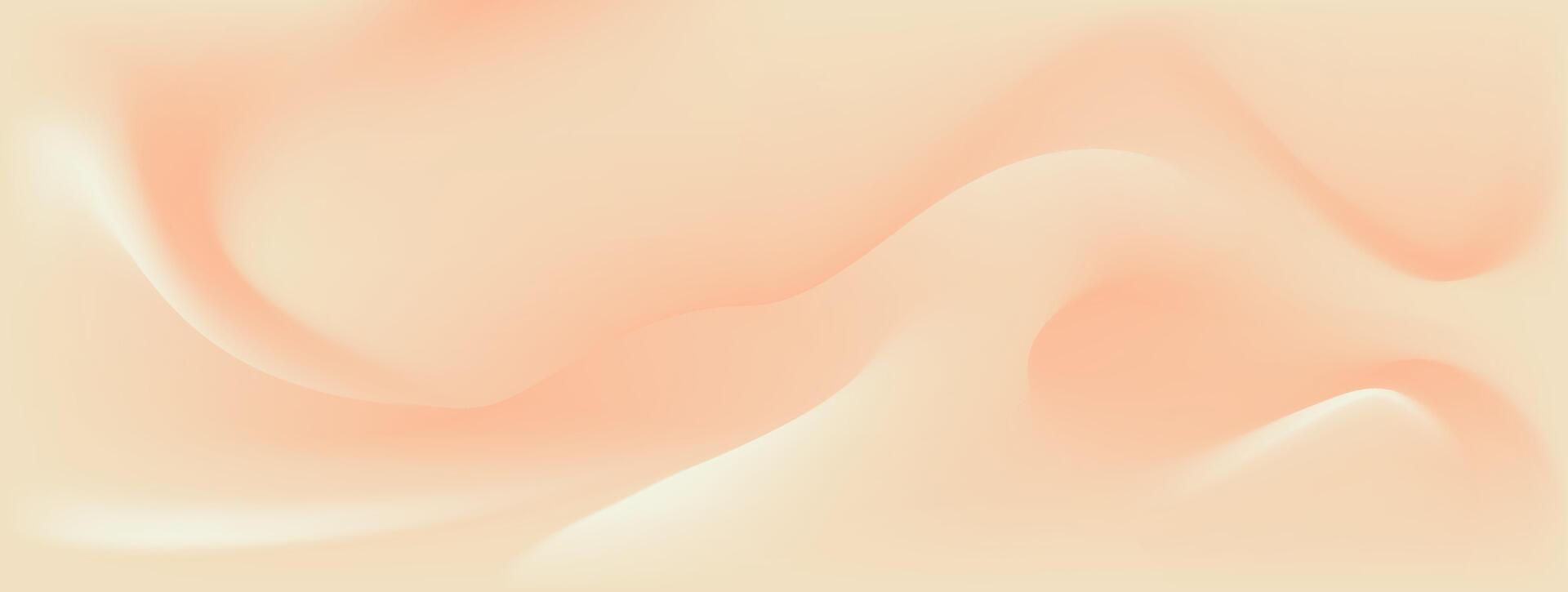 Trendy waves Fluid Blurred Gradient Background. Abstraction sandy Background. Desert dunes. Modern Backdrop for Poster, Landing Page Website, Invitation Card, Club. Mesh filling. illustration. vector