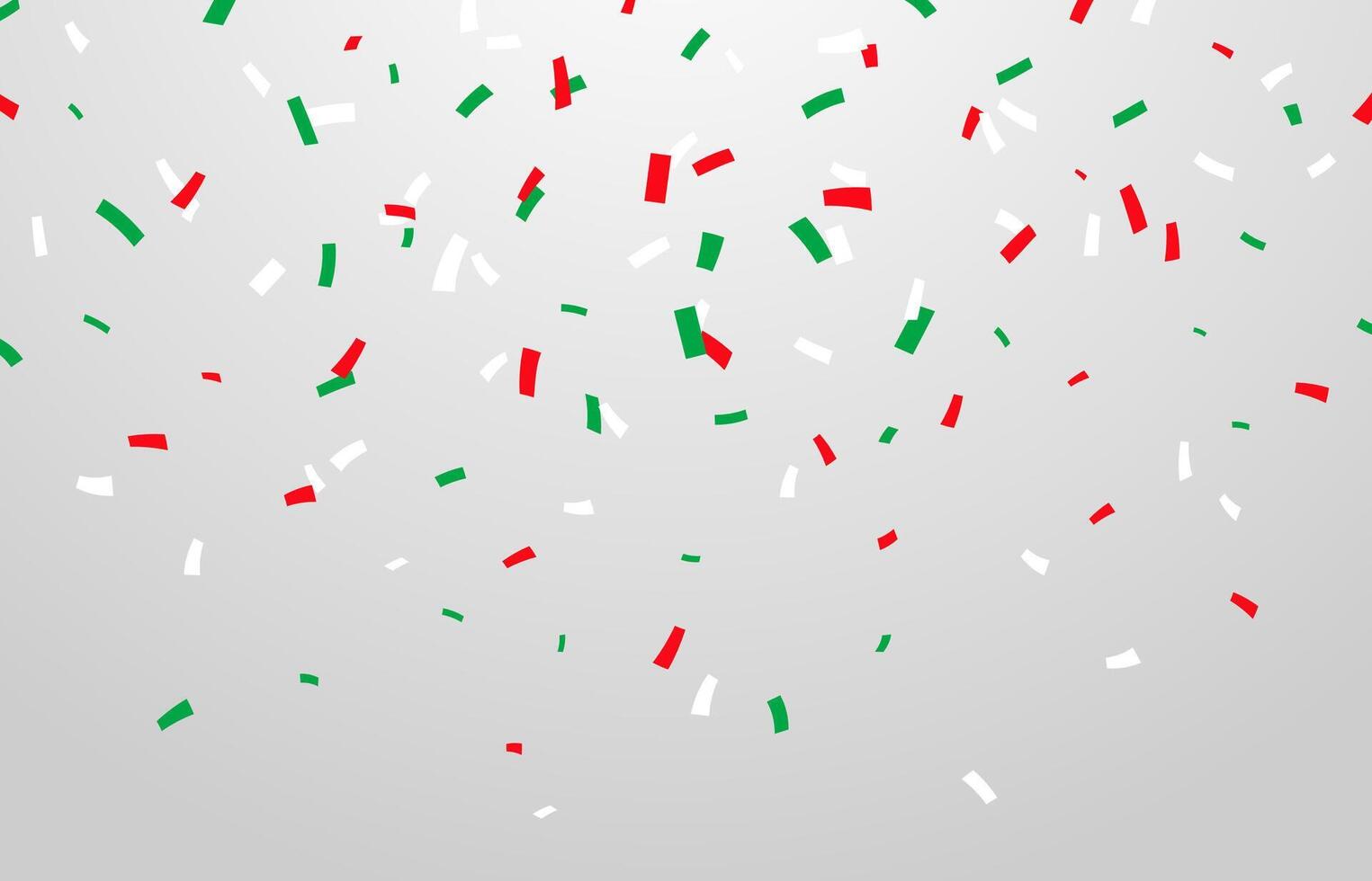 Mexico confetti background independence carnival vector