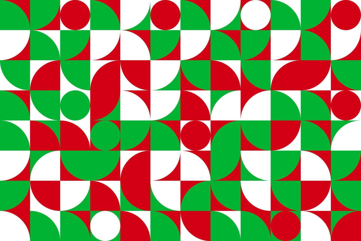 Christmas modern geometric pattern, background vector