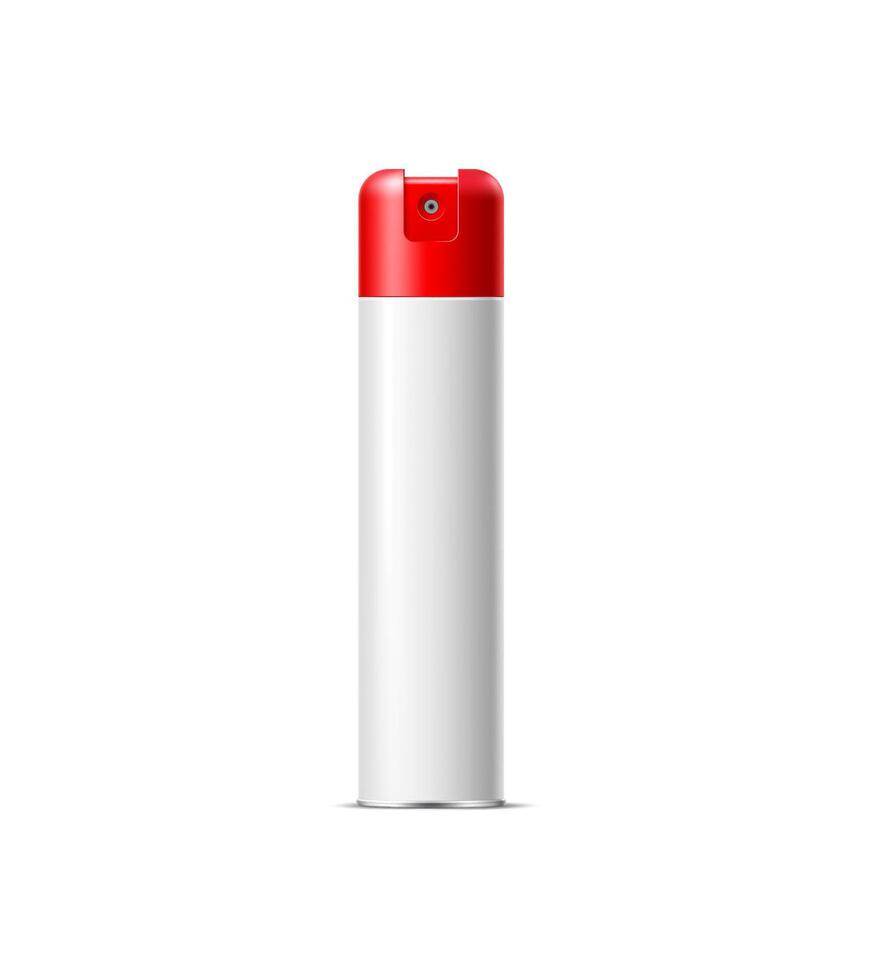 Cleanser bottle, air freshener container 3d mockup vector
