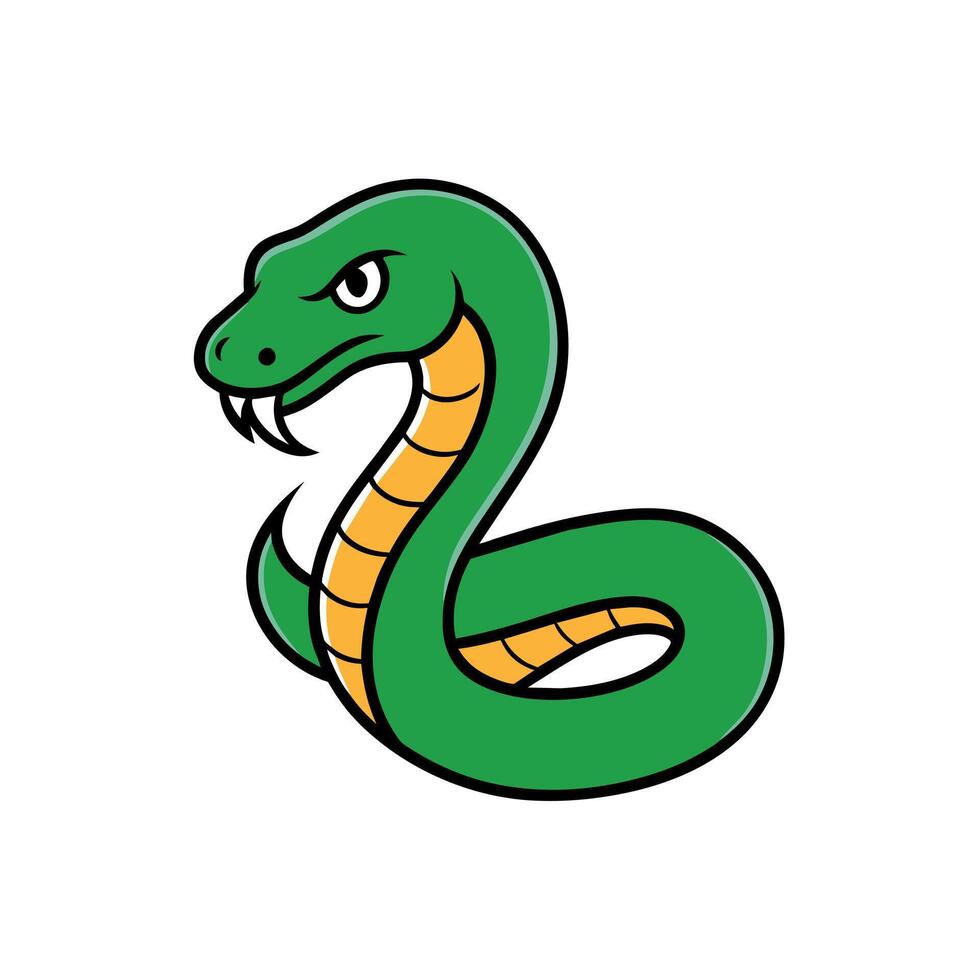 Aruba Rattlesnake snake lies icon illustration vector