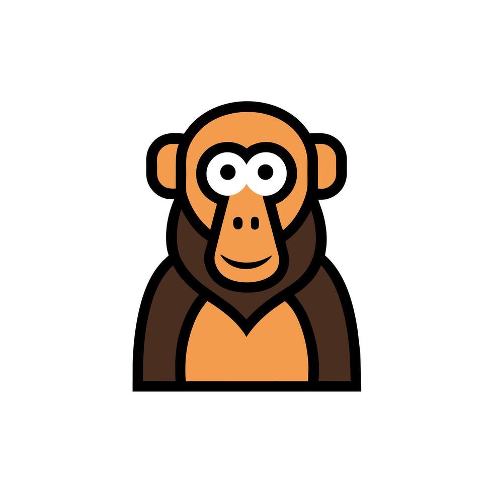 Baboon Crab dancing icon illustration vector