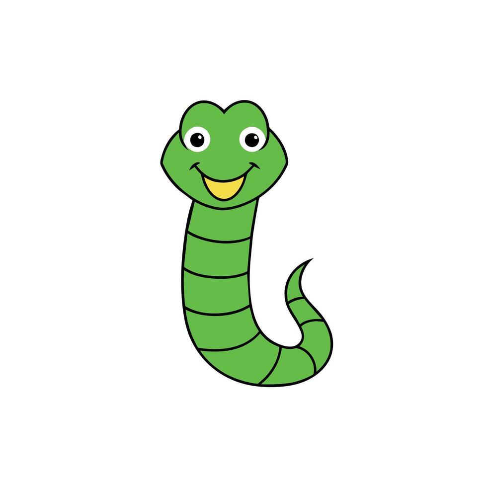 Ball Python sits icon illustration vector
