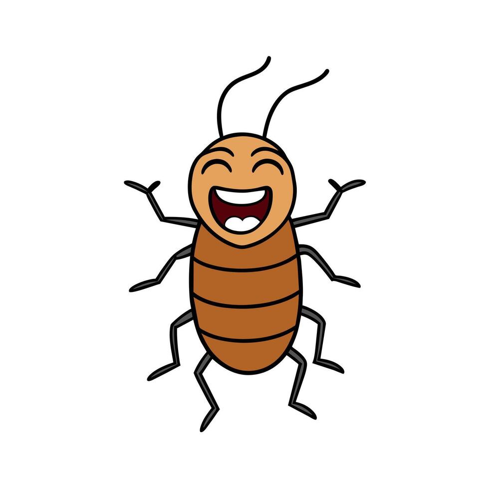 Bark Scorpion sits icon illustration vector