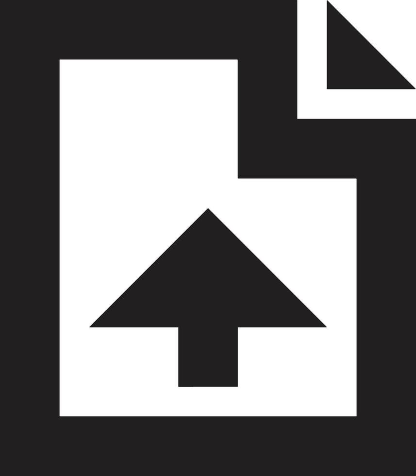 Upload icon symbol image vector