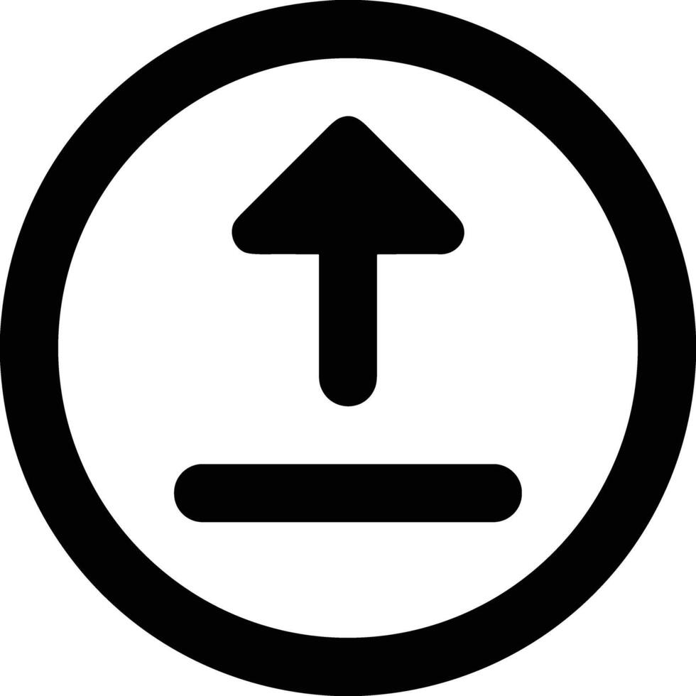 Upload icon symbol image vector
