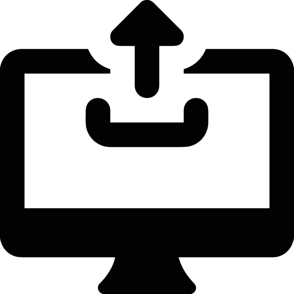 Upload icon symbol image vector