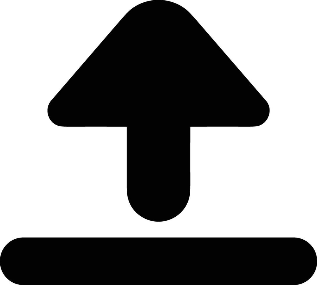 Upload icon symbol image vector