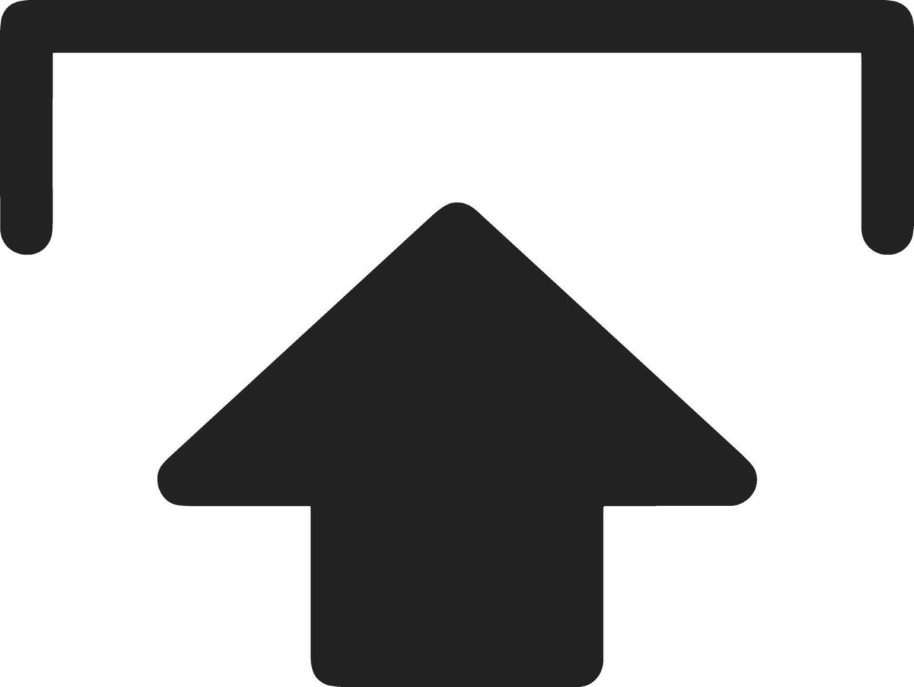 Upload icon symbol image vector