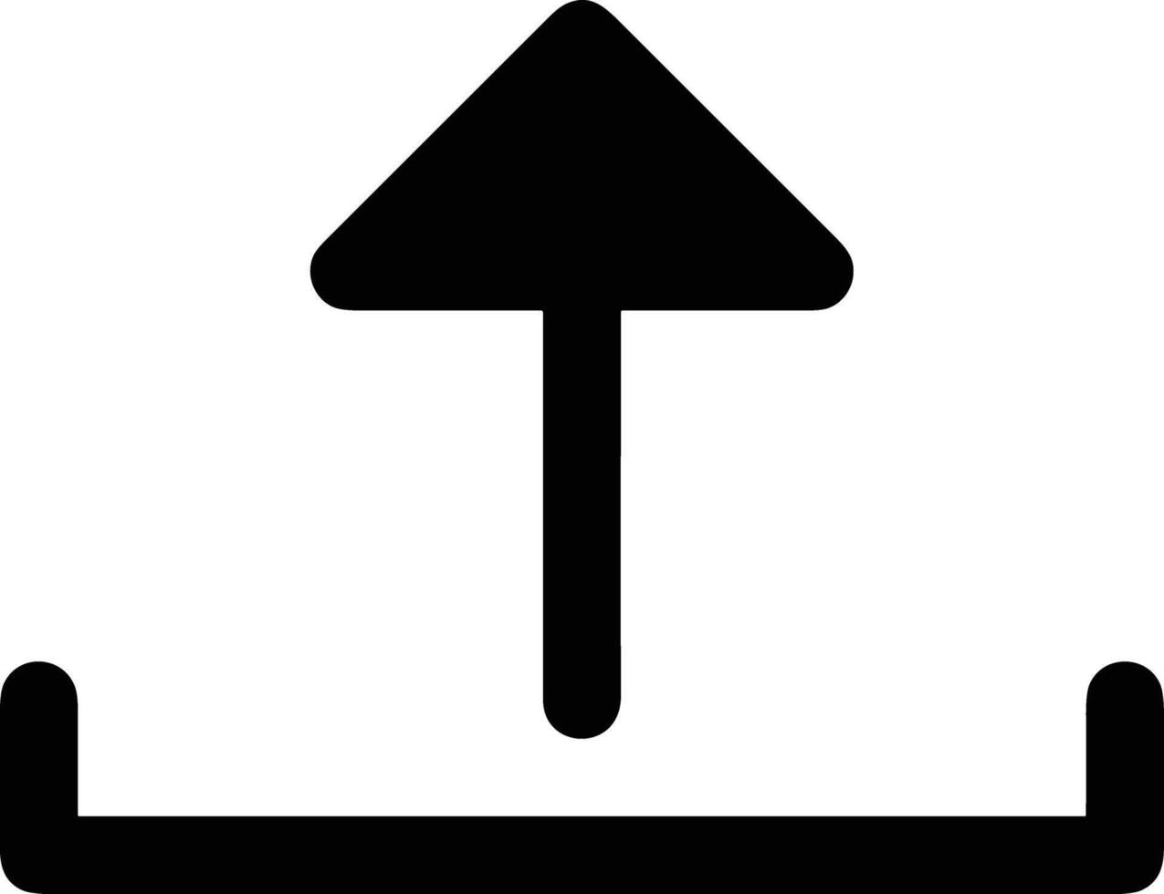 Upload icon symbol image vector
