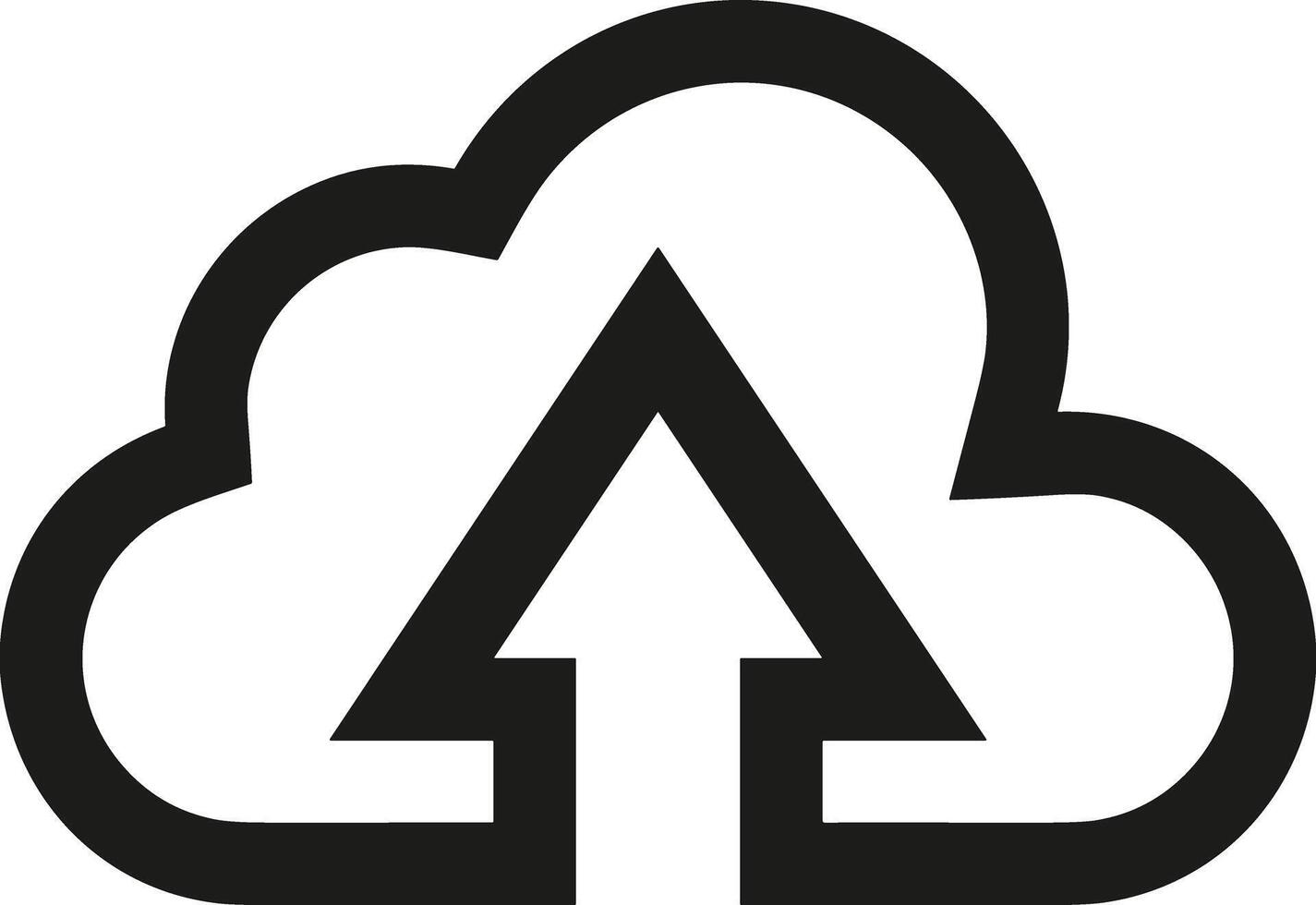 Upload icon symbol image vector