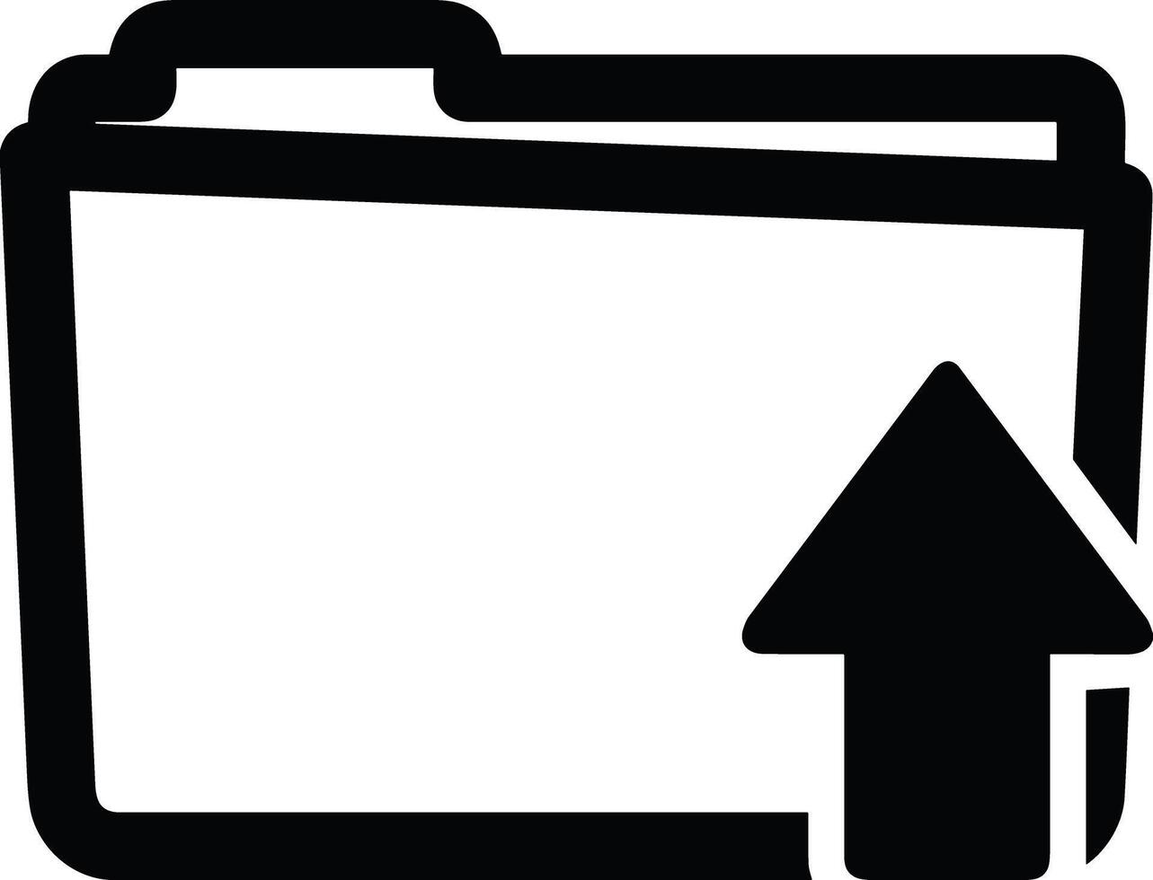 Upload icon symbol image vector