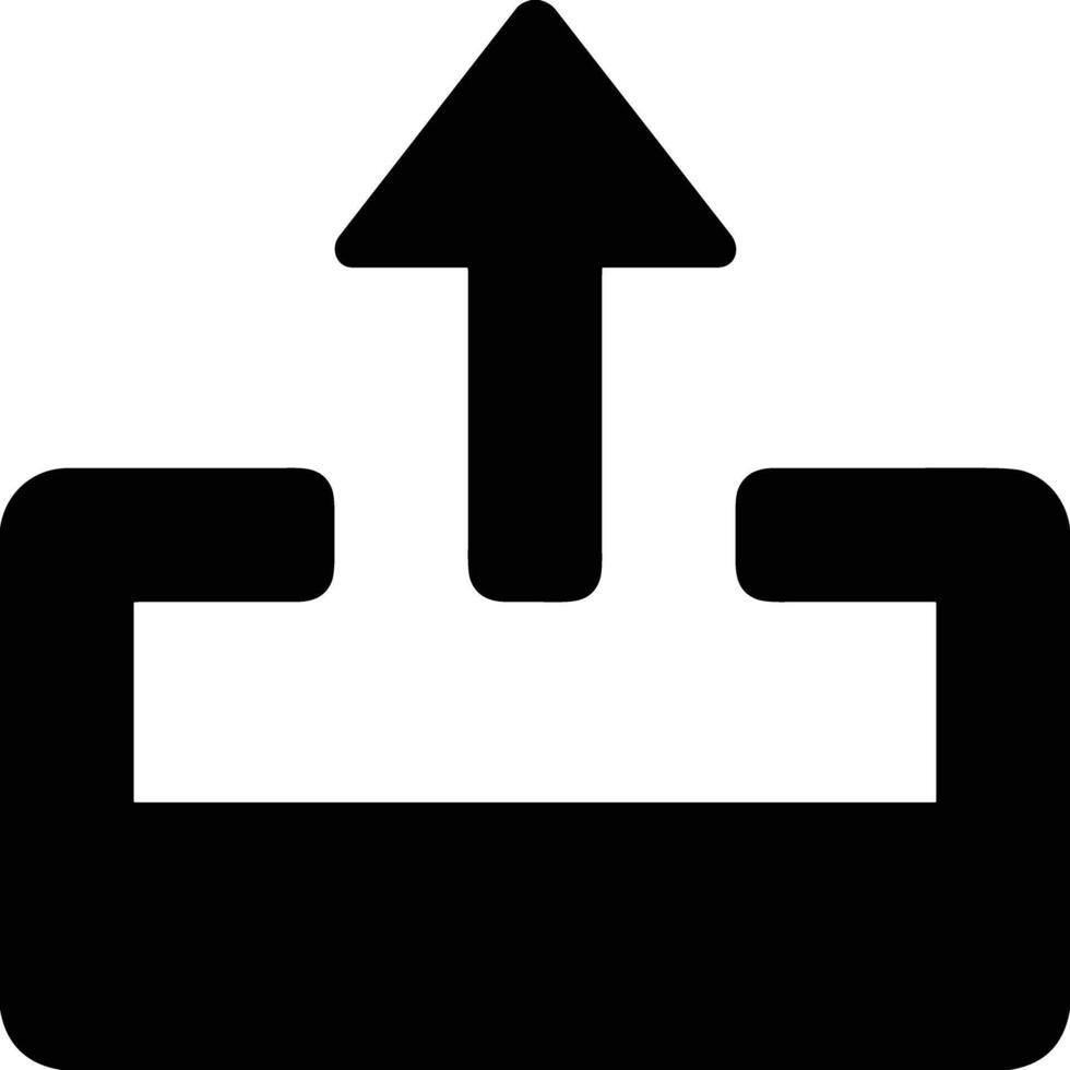 Upload icon symbol image vector