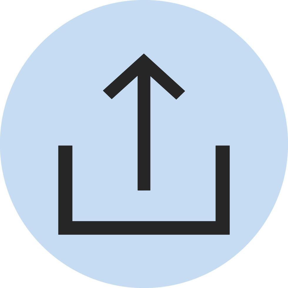 Upload icon symbol image vector