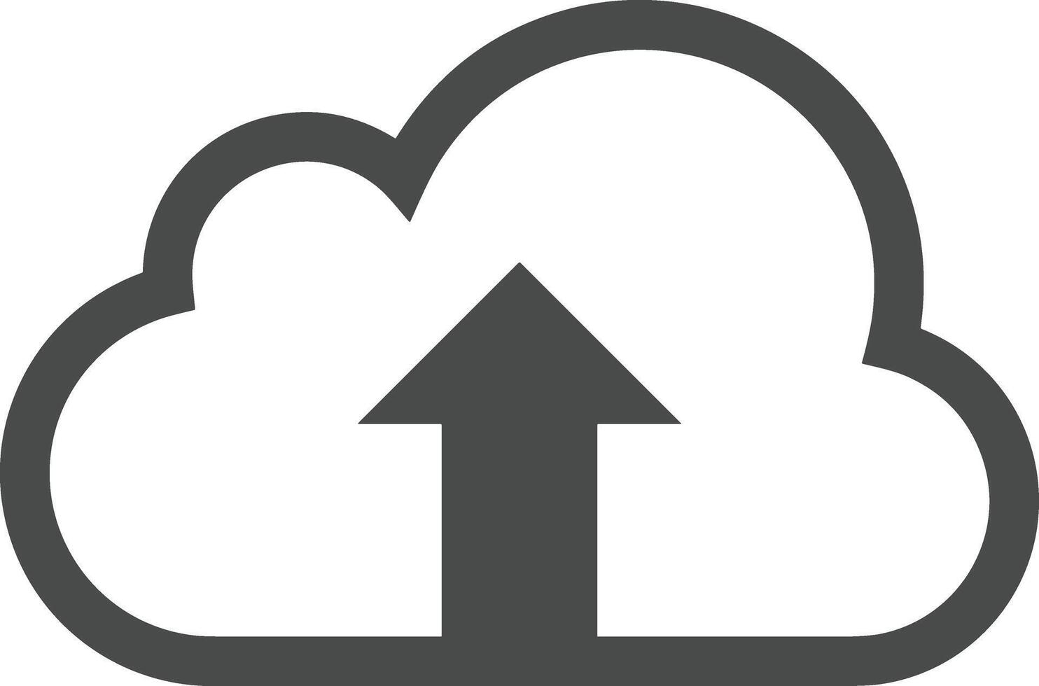 Upload icon symbol image vector