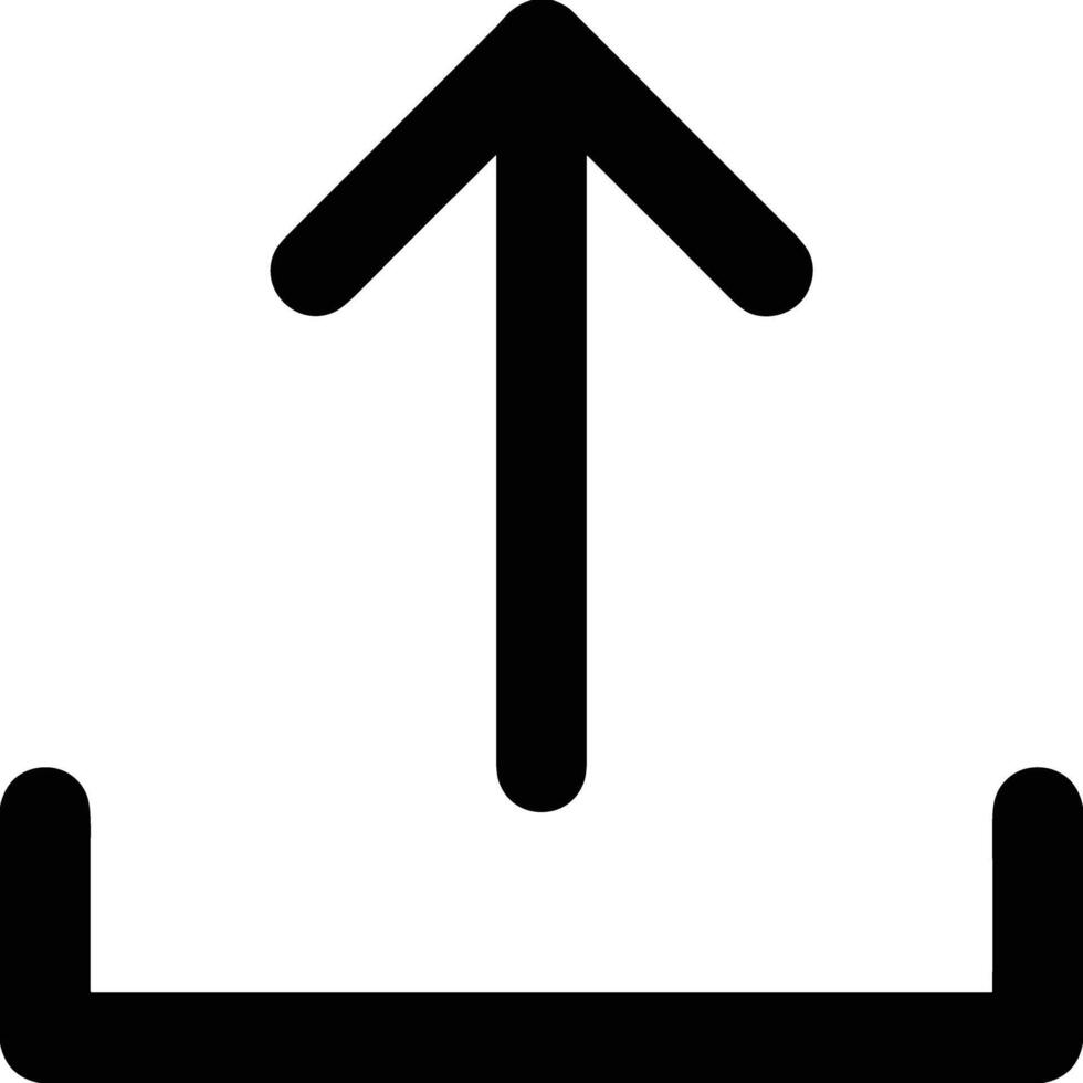 Upload icon symbol image vector
