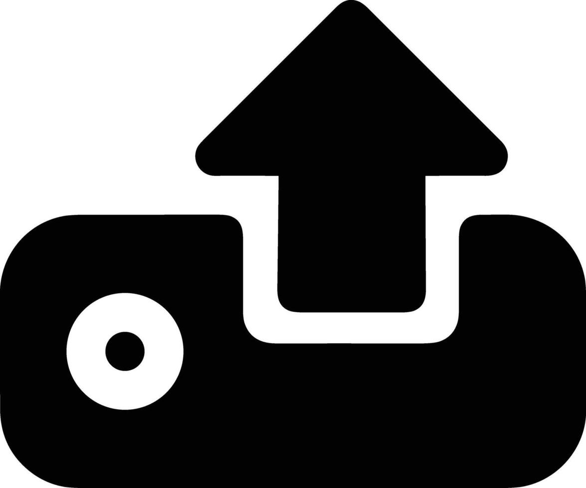 Upload icon symbol image vector