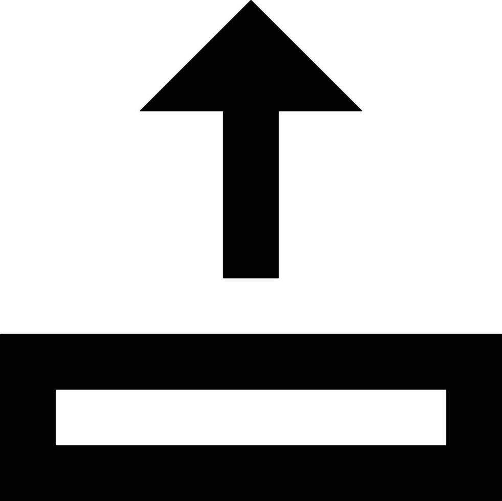 Upload icon symbol image vector