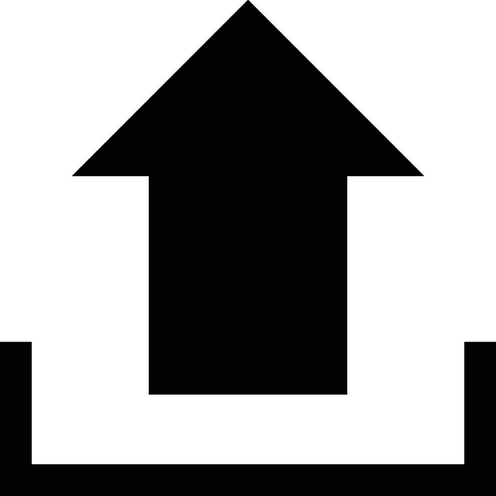 Upload icon symbol image vector