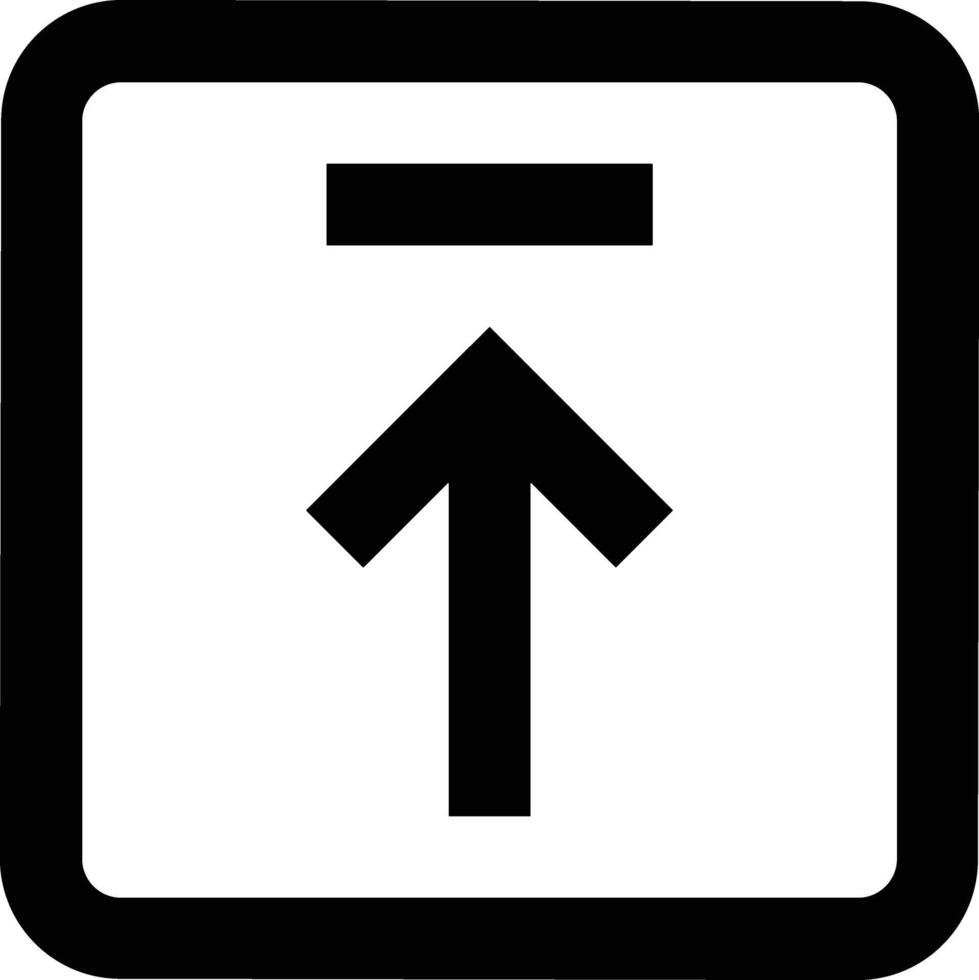 Upload icon symbol image vector