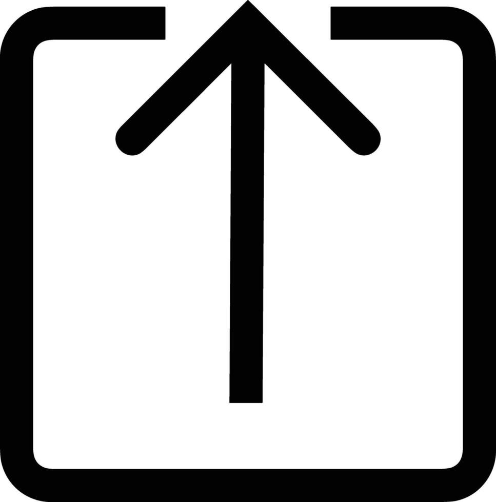 Upload icon symbol image vector