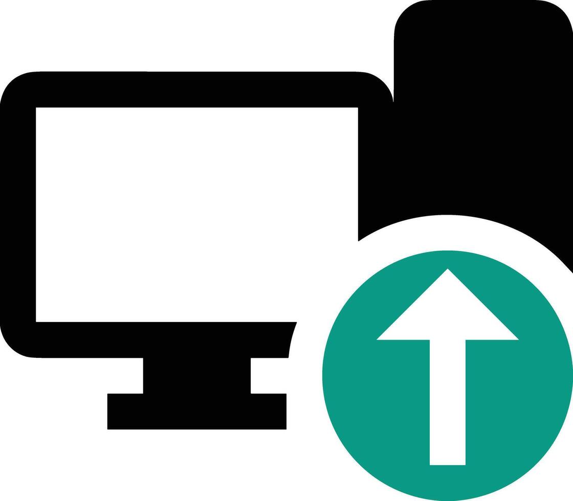 Upload icon symbol image vector