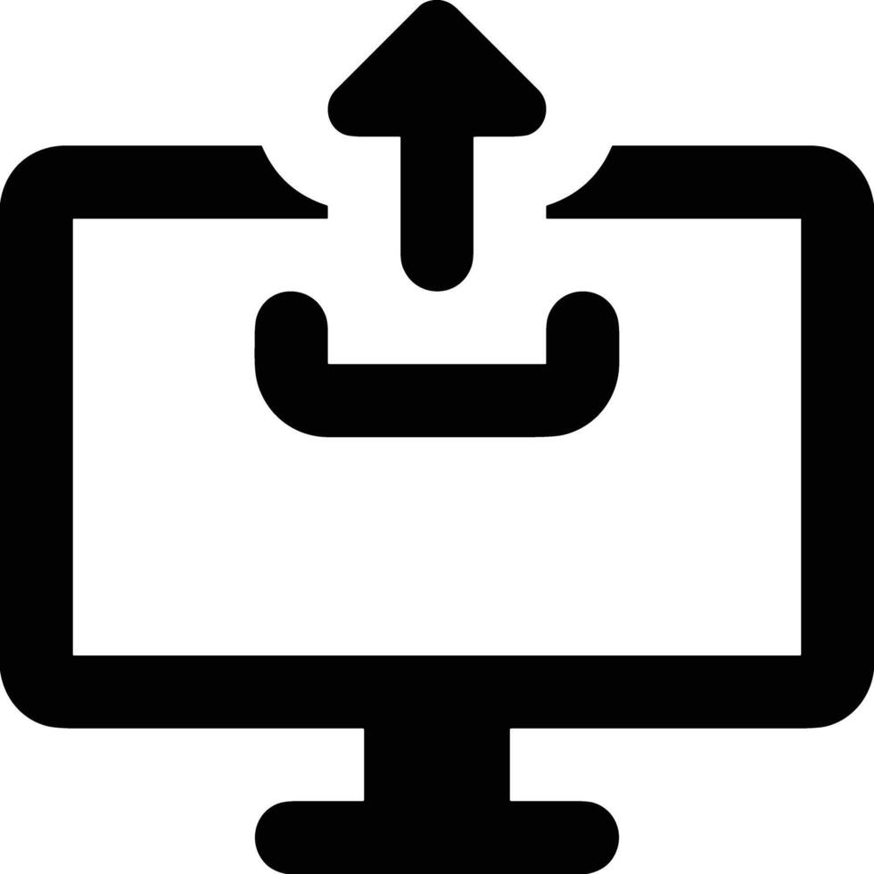Upload icon symbol image vector