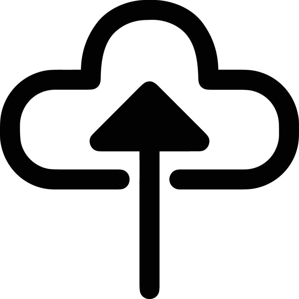 Upload icon symbol image vector
