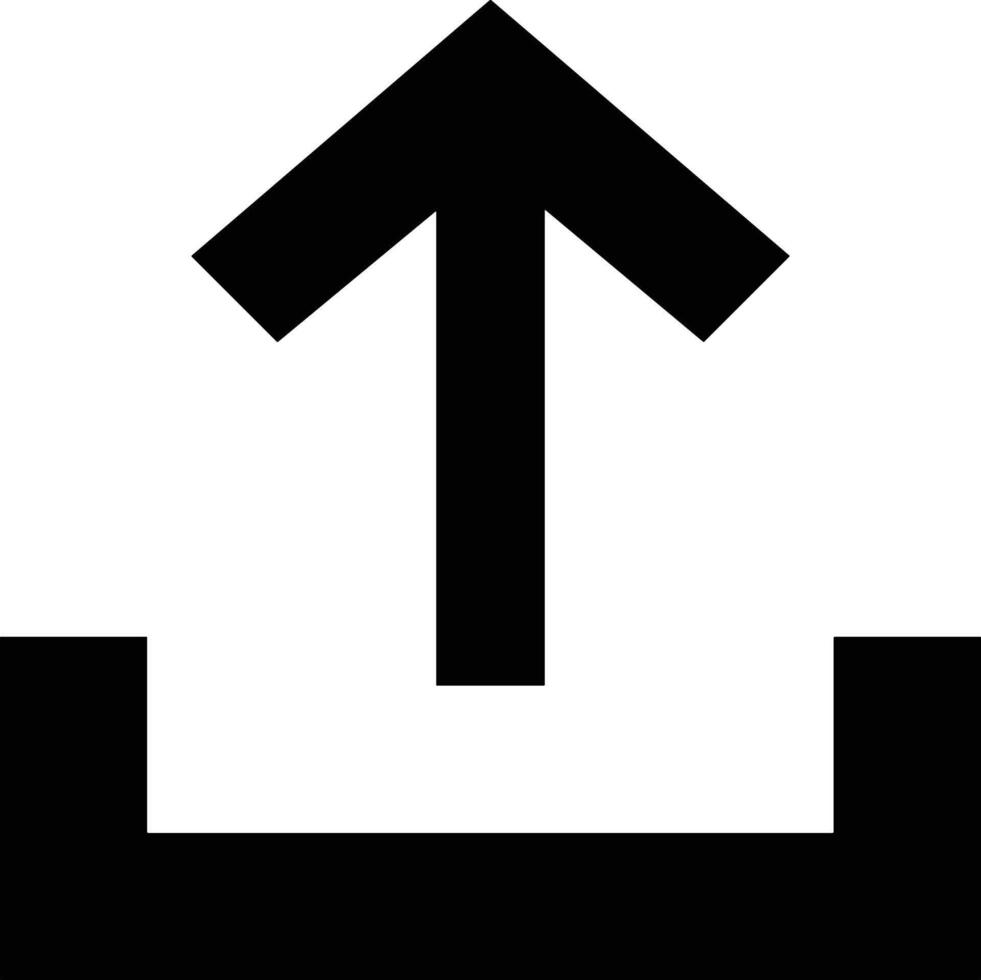Upload icon symbol image vector