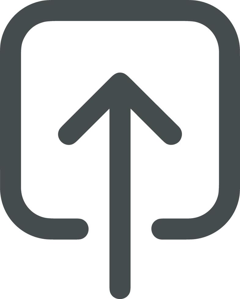 Upload icon symbol image vector