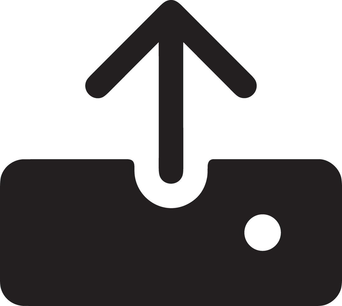 Upload icon symbol image vector
