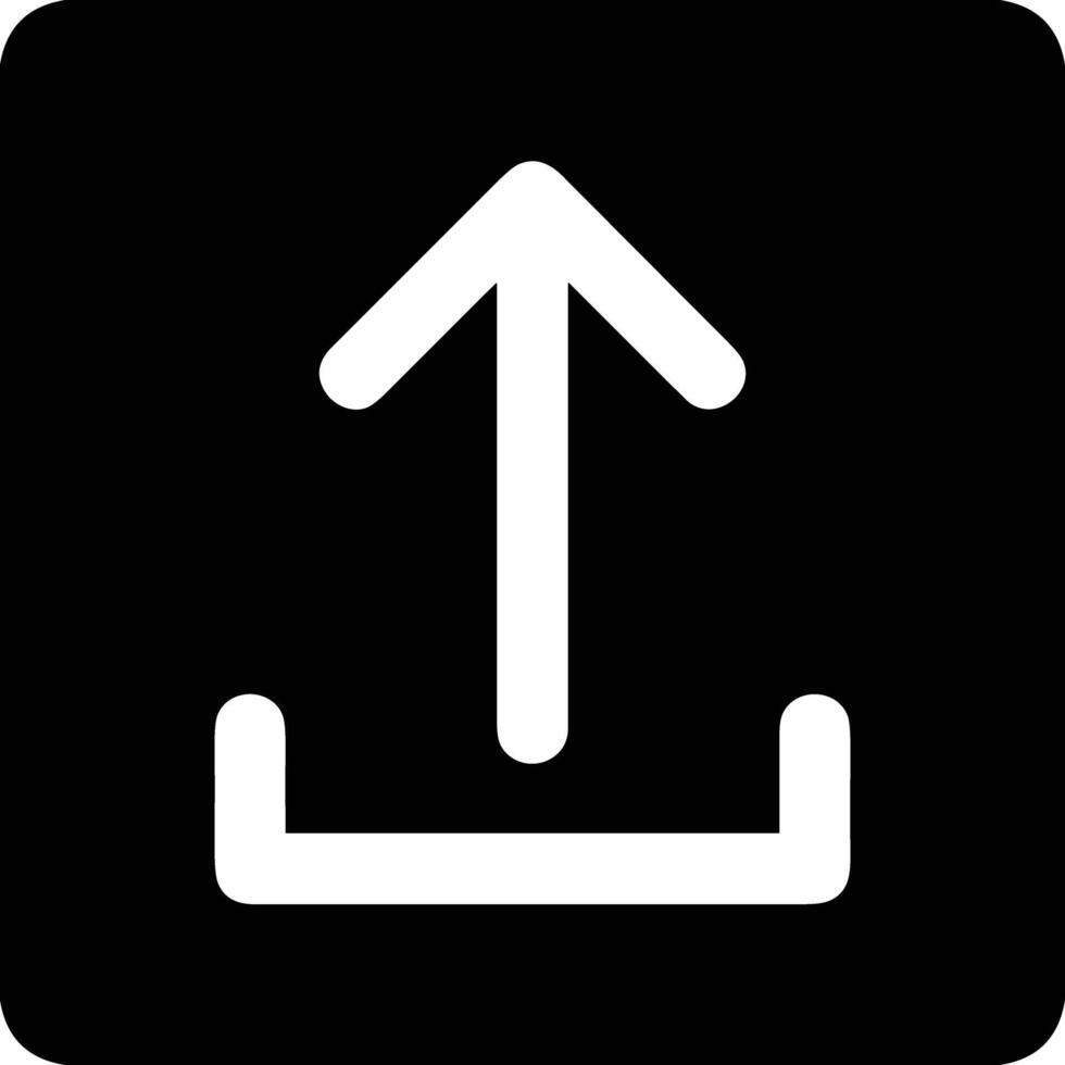Upload icon symbol image vector