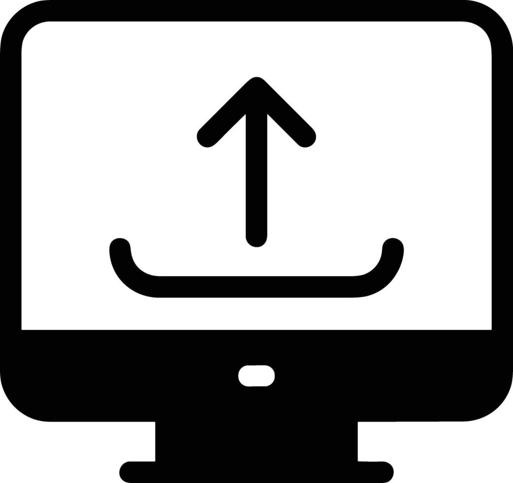 Upload icon symbol image vector