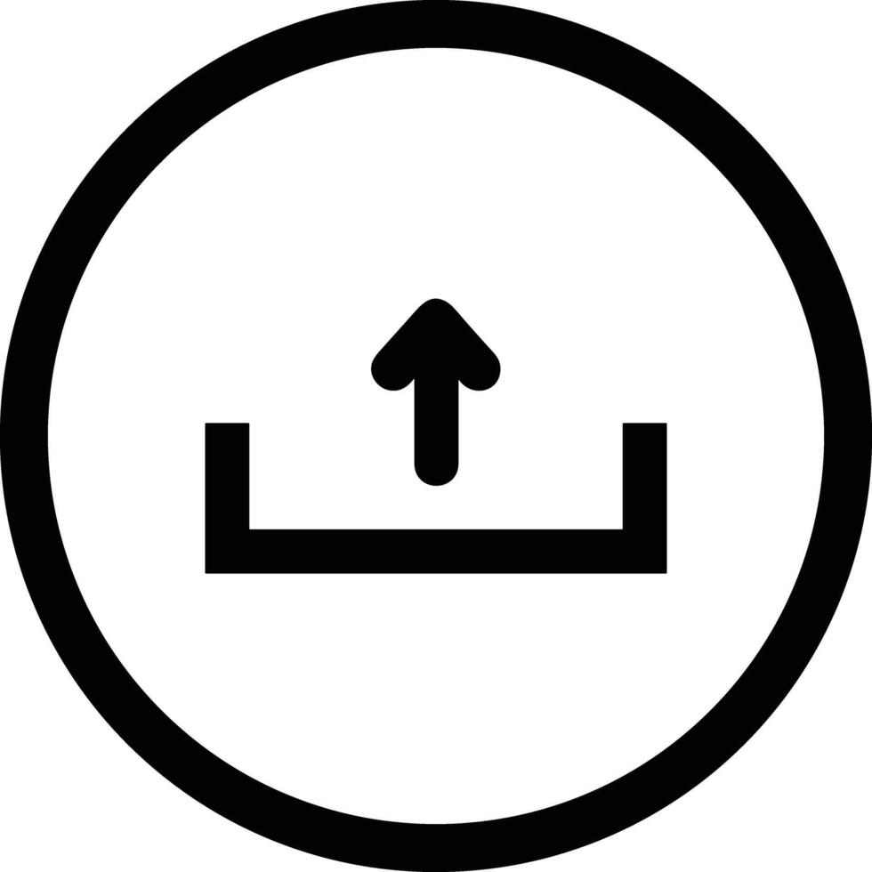 Upload icon symbol image vector