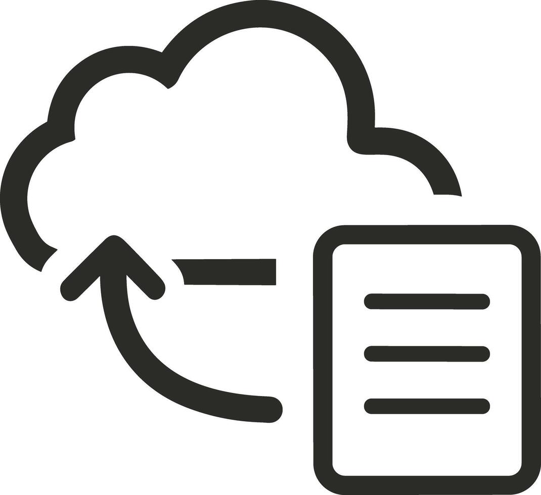 Upload icon symbol image vector