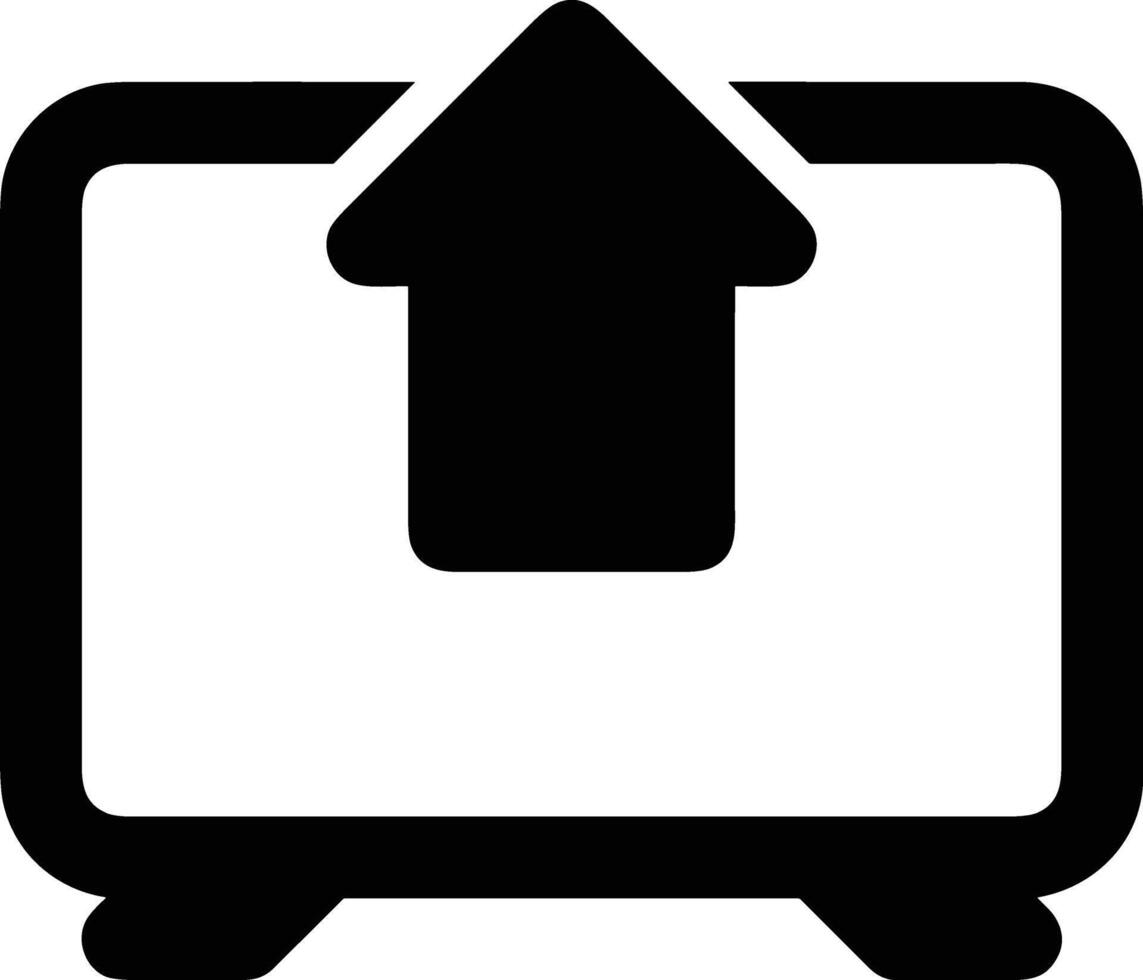 Upload icon symbol image vector