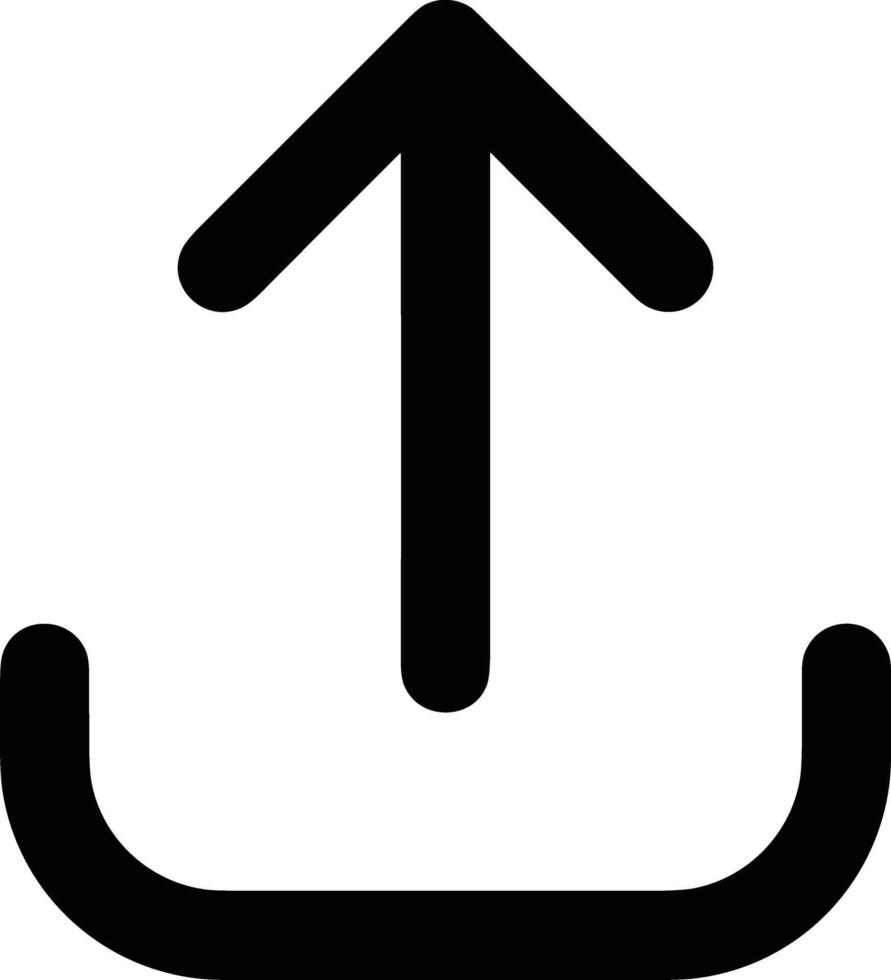 Upload icon symbol image vector